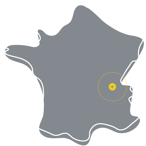 Carte d'intervention de Delay Bardage